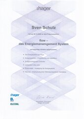 Sven Schulz, Zertifikat